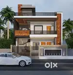 Fully independent kothi 4 bedroom fully wooden work
