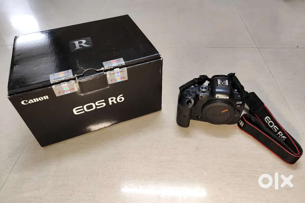 Canon R6 body with bill &box.