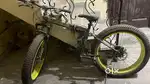 Foldable fat tyres MTB mountain bike bicycle