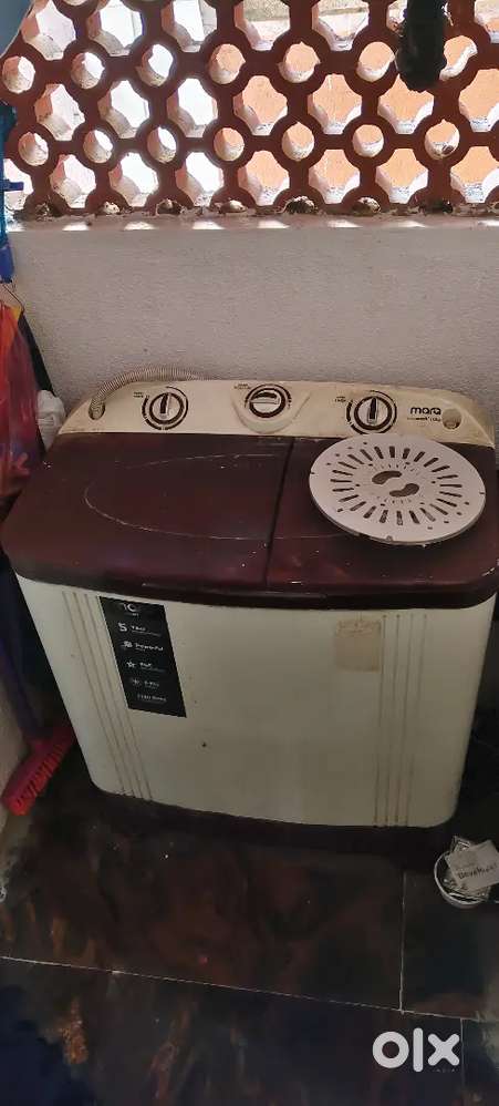 Running condition washing machine