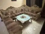 9 seater Sofa amd Center Table