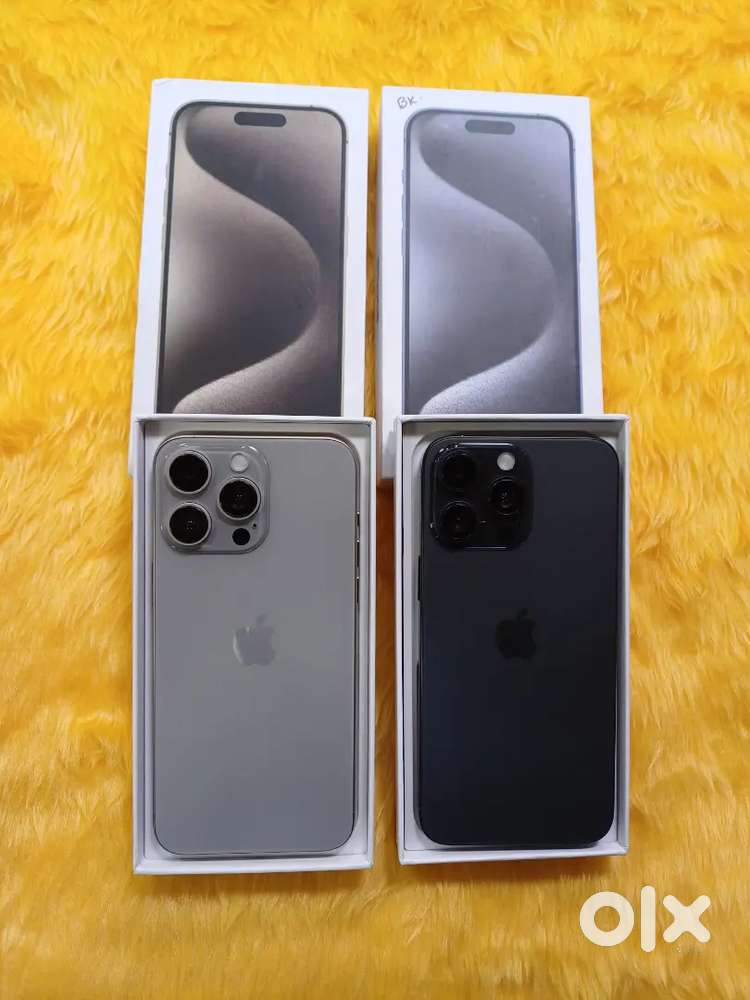 IPHONE 15PROMAX 512GB Refurbished ModelWarranty BILLBOX AVAILABLE CALL
