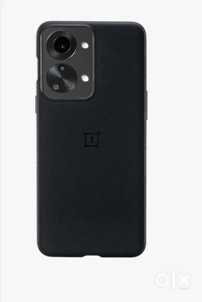 OnePlus Nord 2T 5G Sandstone Bumper Case Black