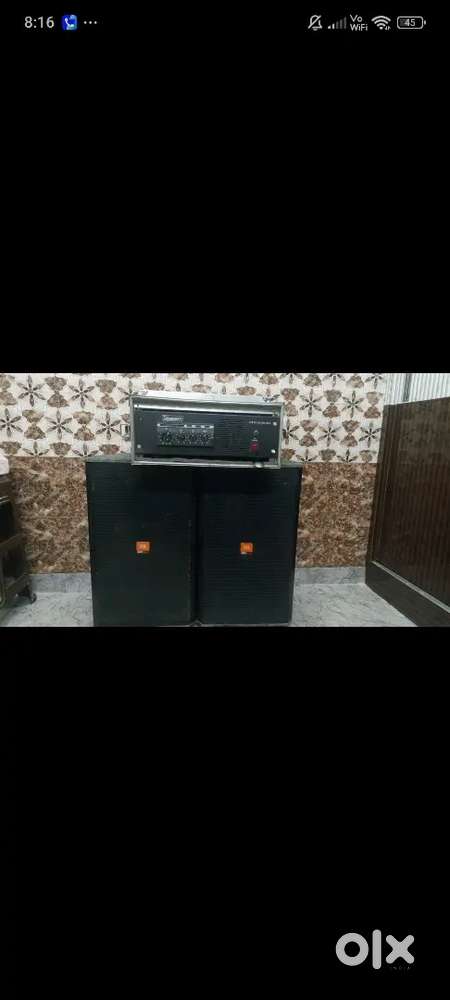 New sound system high audio
