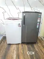 Godrej single door refrigerator & godrej top load machine@