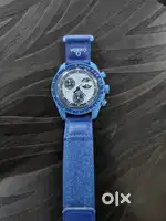 Limited edition Omega X swatch misson to the moon phases 7days old