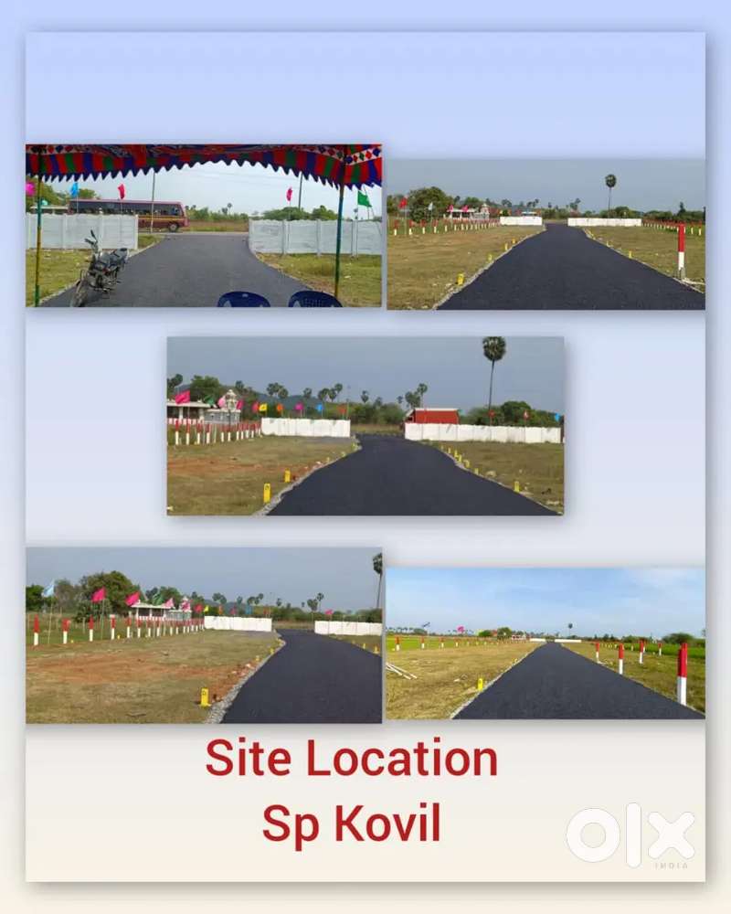 DTCP On Road Plots For Sale Location Sp Kovil