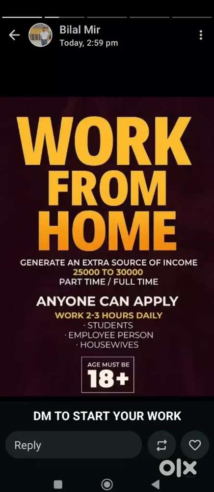 Work from home