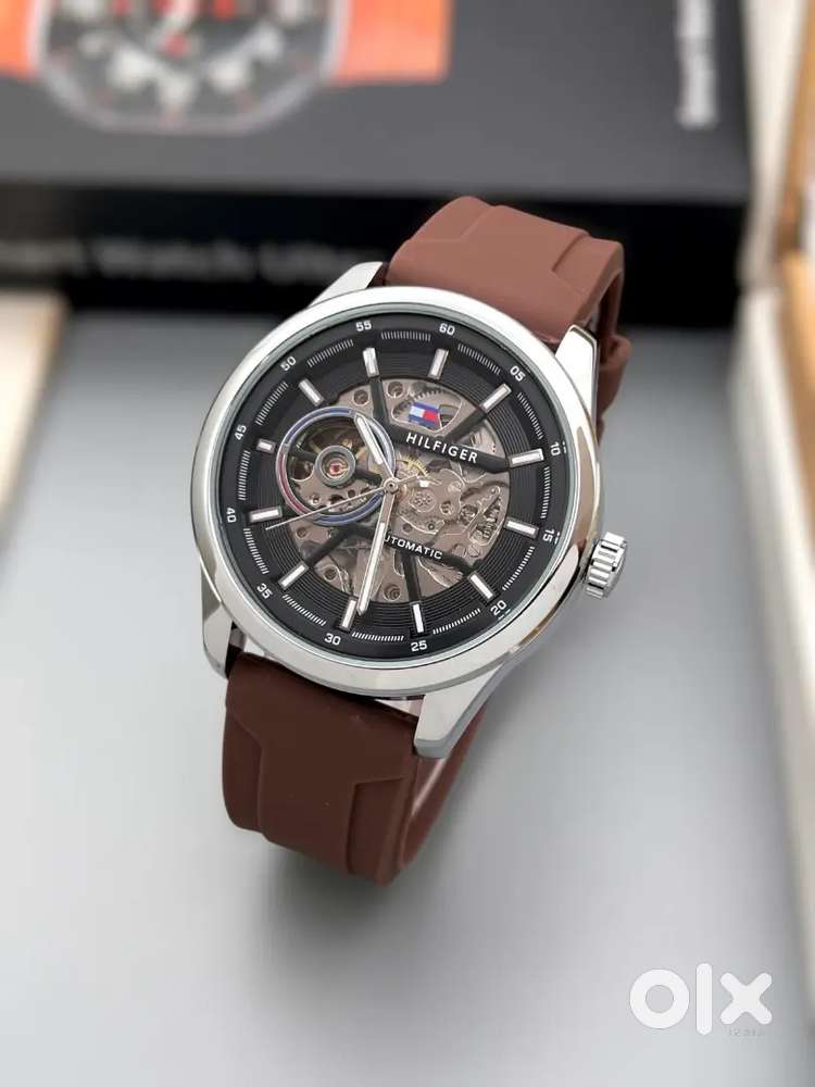 Premium Leather Strap Watch