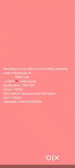 Order packing loding unloading