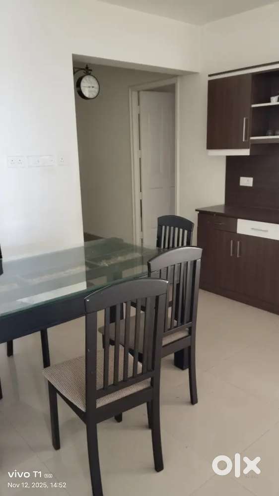 3 bhk furnished Ac flat river side aluva Rajagiri hospital