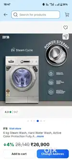 Automatic Washing Machine - IFB 6 KG