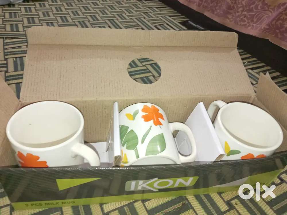 3 pcs coffee  mug brand new condition