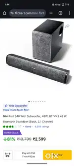Mivi s48 soundbar