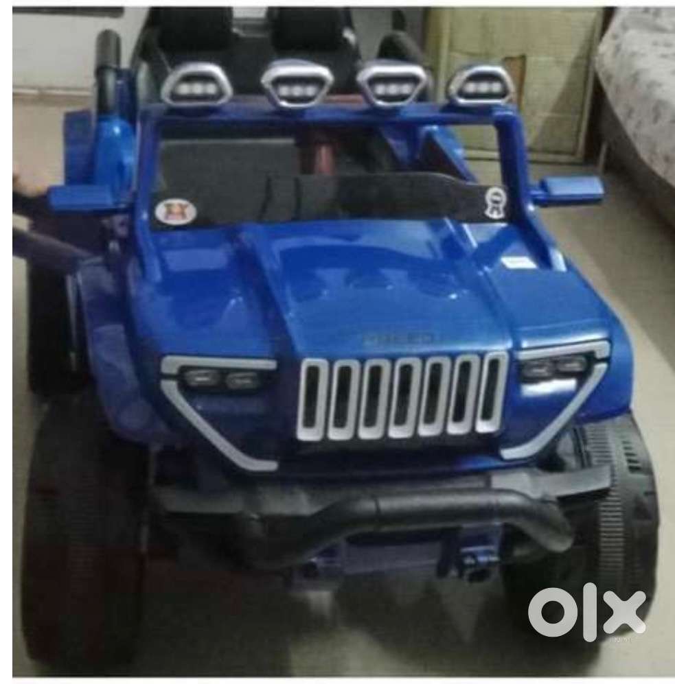 Kids operated jeep 4*4