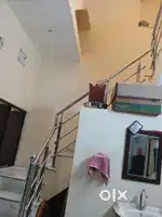 One room kitchen barhroom with gijar including light
