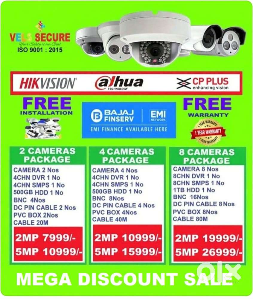 CCTV CAMERA DEALERS     IN MADIPAKKAM