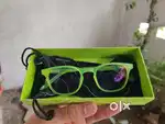 Unisex Blue Cut Glasses, Husler Electric Green