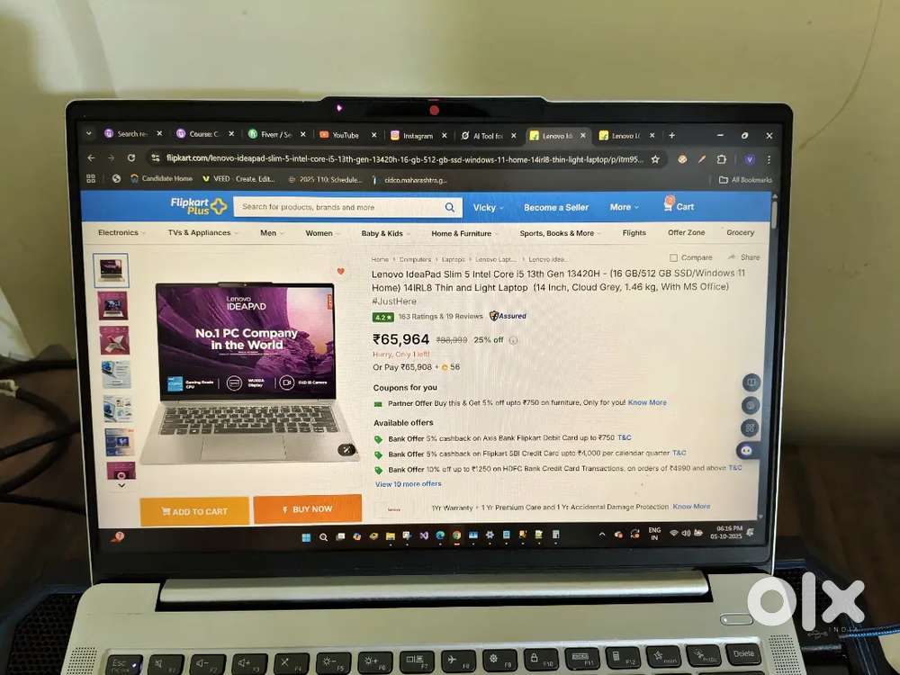 Lenevo IdeaPad Slim I5 13th Gen
