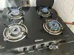 Sunflame Gas Stove - 4 Brass Burners