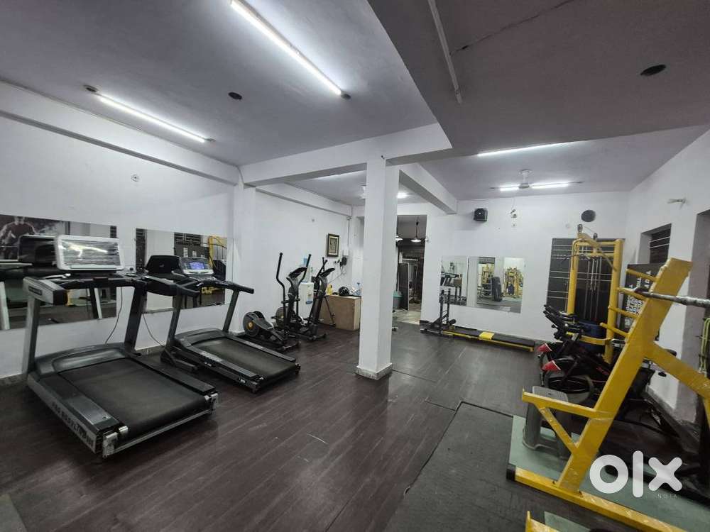 Full gym setup machines and equipments