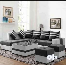 Brand L shape sofa set combo