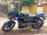 Bajaj Pulsar 150 Twin Disc Blue and Black