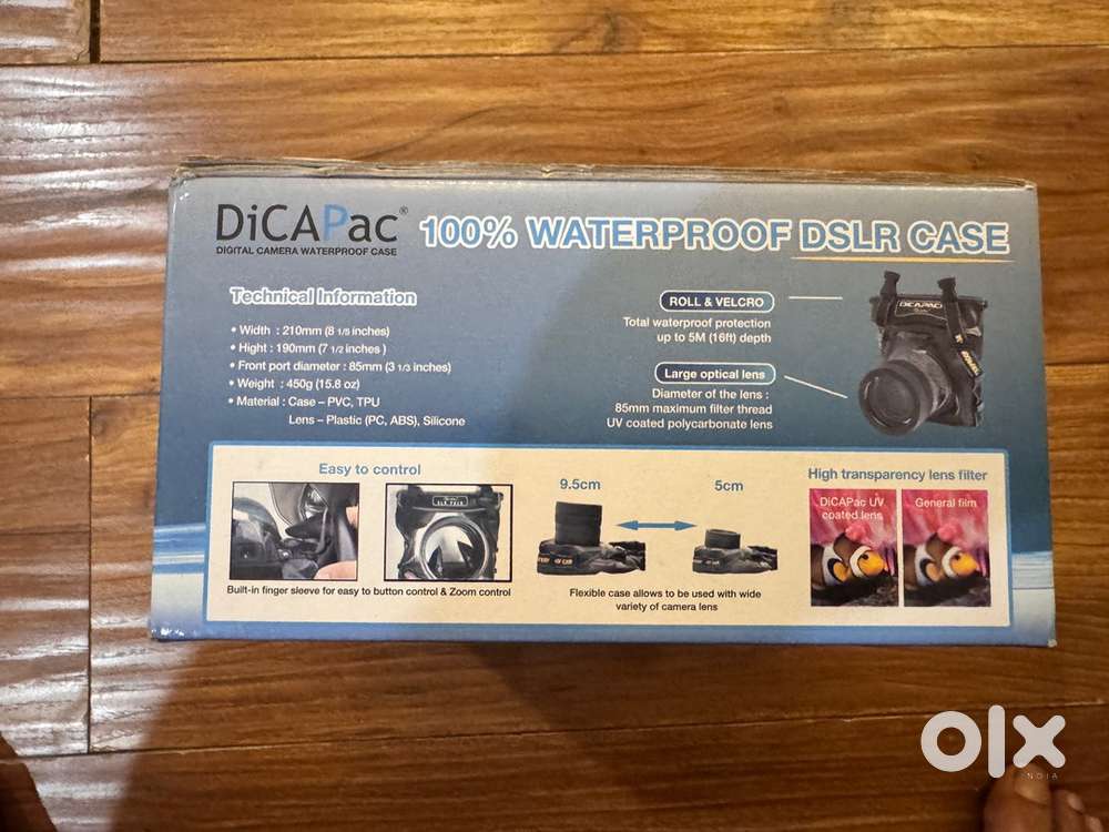 DiCAPac WP-S5 Waterproof Case for Small DSLR Cameras