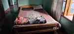 Wooden queen size bed