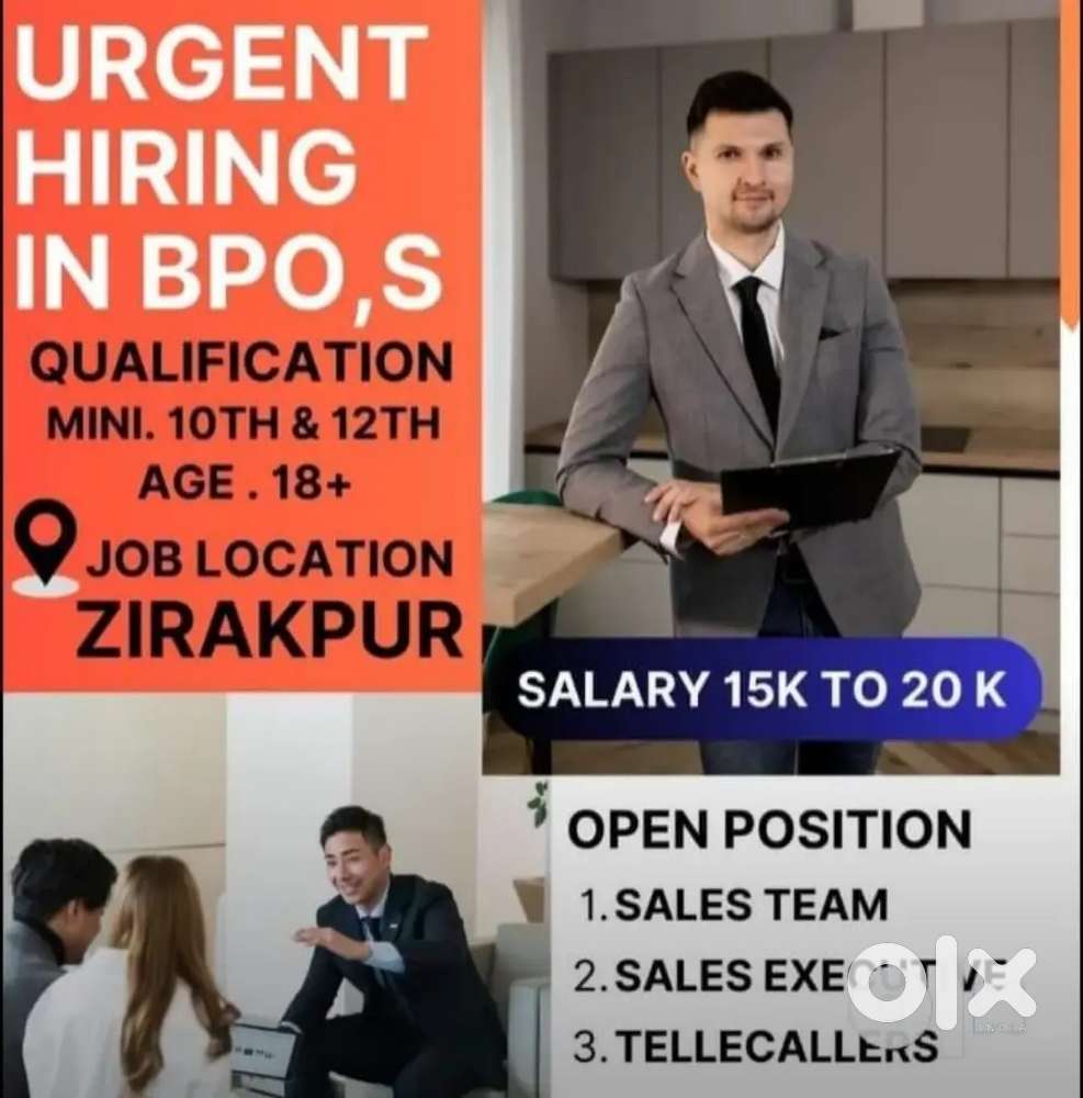 International bpo job 5days working cab facilities in tricity