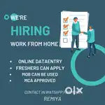 NO NEED OF EXPERIENCE - ONLINE DATA ENTRY - WORK FROM HOME