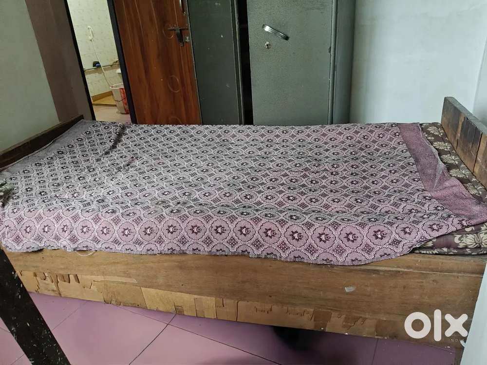 Single Cot For Sale With Bed