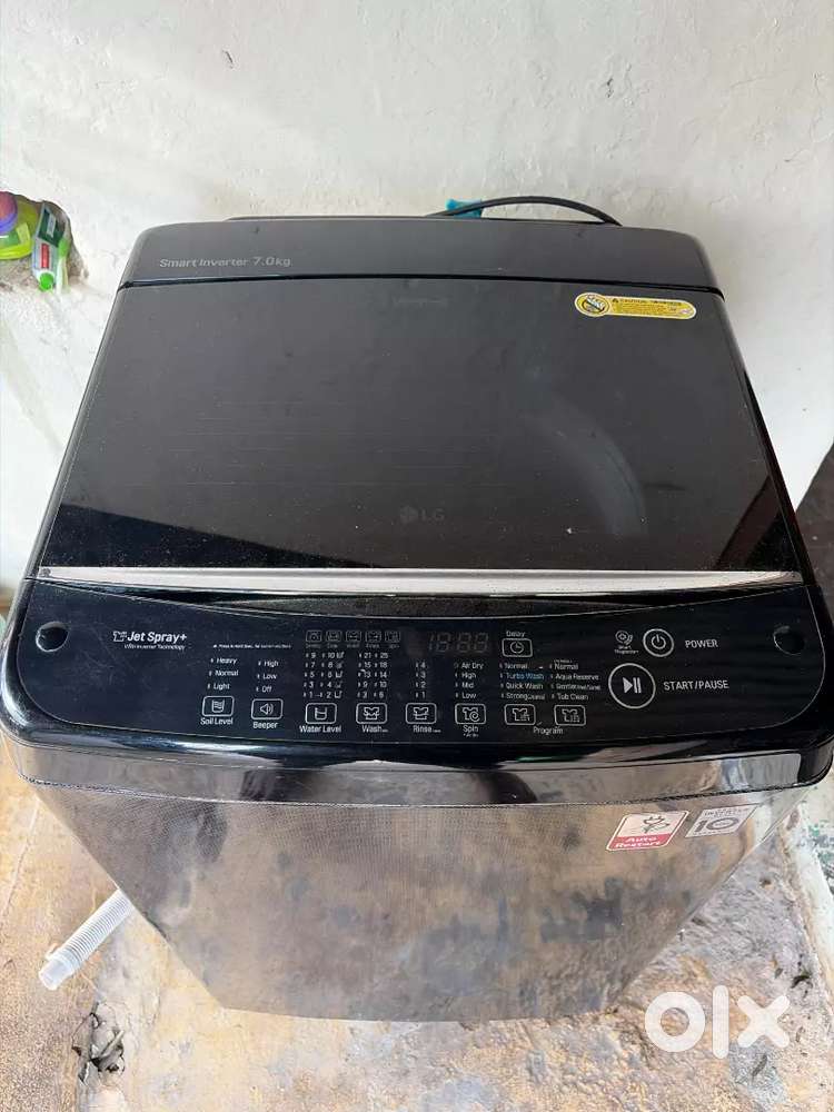 Lg washing machine Top load . smart inverter 7.0kg