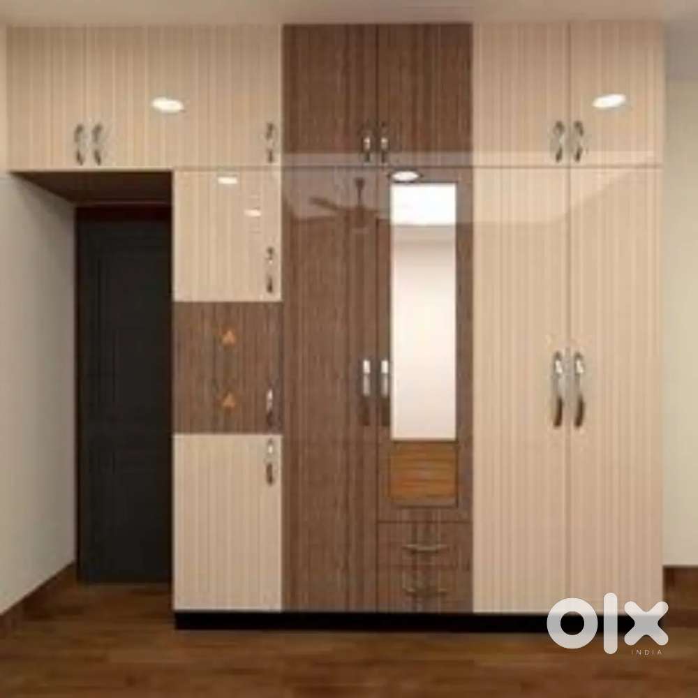 Two bhk first floor with two bedroms two washrom dinning wooden kitchn