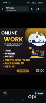 Online  part time work from home oppertunity