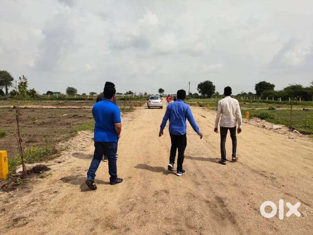 5,500 per sqrd Open plots Near shamshabad,