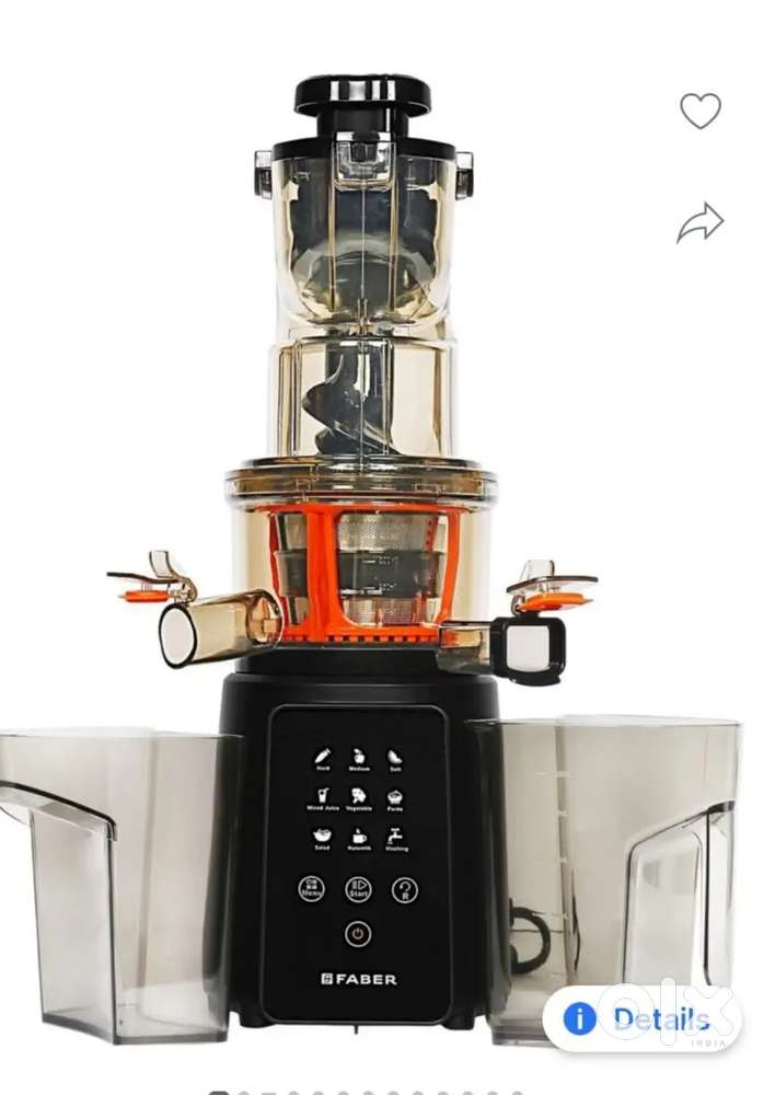 Faber slow juicer brand new