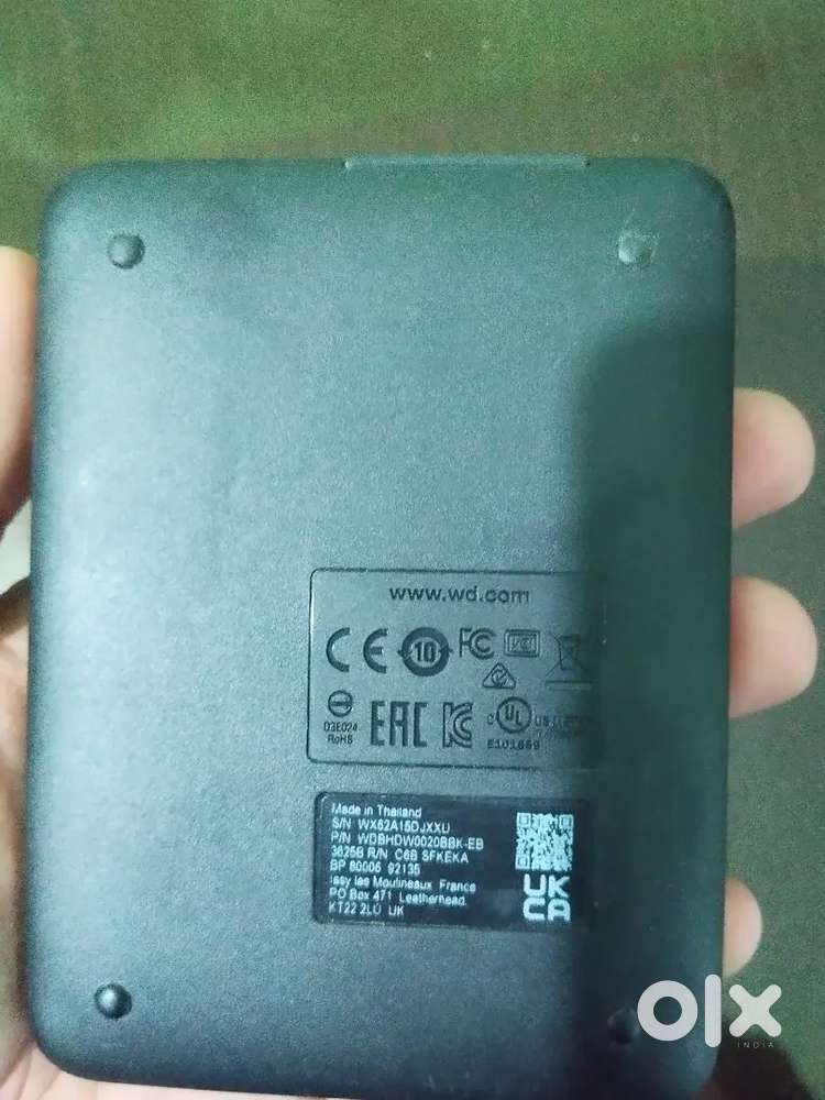 WD External Hard drive 2 Tb