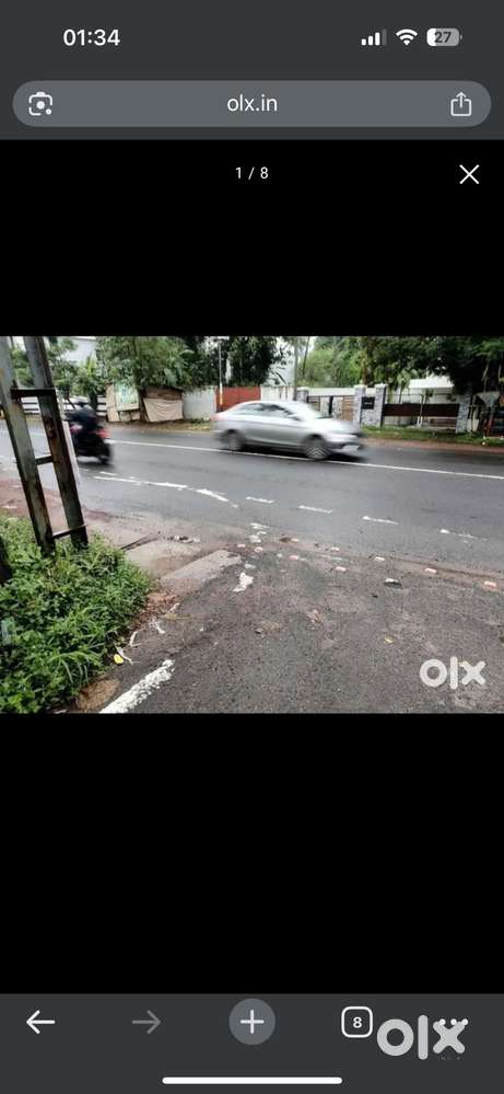 12 cent land square plot for sale at thuruthy Changanassery