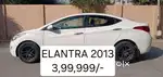 Hyundai Elantra 1.6 SX Option, 2013, Diesel