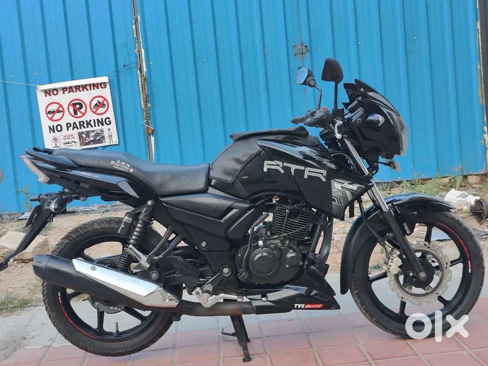 TVS apache rtr 180 cc BS4 engine with ABS double disc brake