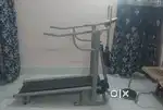 Manual treadmill with folding ability and 4 special  features