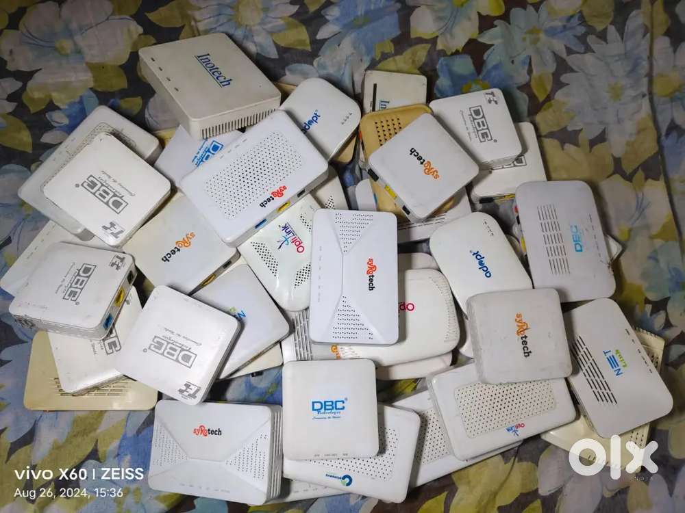 X pon Onu Dual Band Gigabite WiFi router Media Converter switch