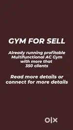 Fully Running Gym For Sale - Premium Setup - Serious Buyers Only