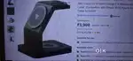 Trinity Vaku wireless charger for iPhone, Samsung, OnePlus mobiles
