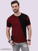 Reguler Fit Cotton Blend Tshirts For Casual Party Wear Tshirts