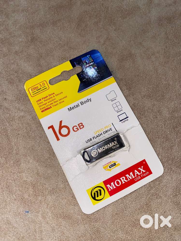 Mormax 16 GB Pendrive / USB, Never Used (price negotiable)