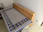 Selling Single Bed with Headboard- Deewan with Sirhana