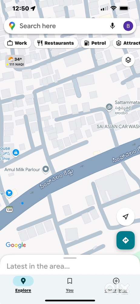 Prahaladapuram Main Road Plot opposite to Minerva School