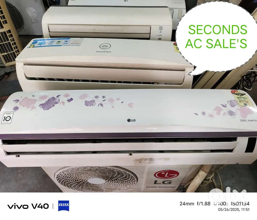SECONDS  HAND A/C SALES